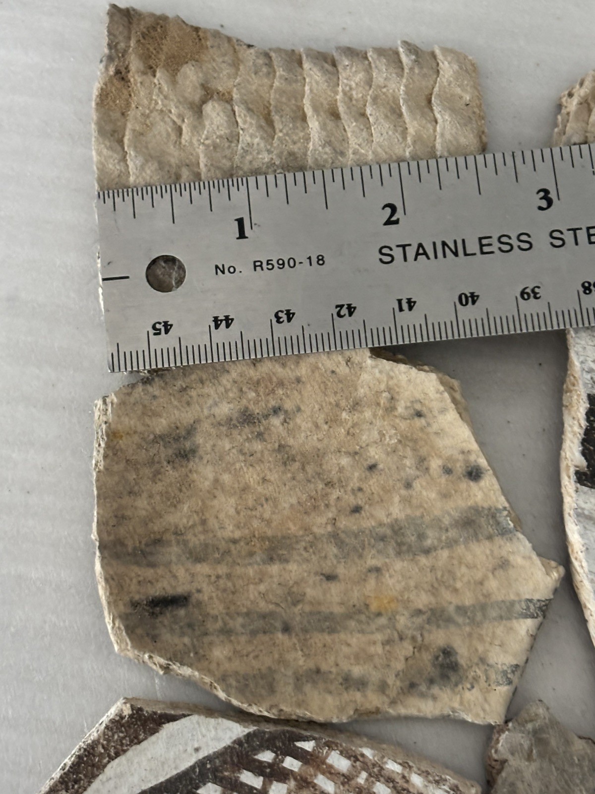 12 Ancient Anasazi Native American Pottery Shards 2” - 4” Arizona L6-D FREE SHIP