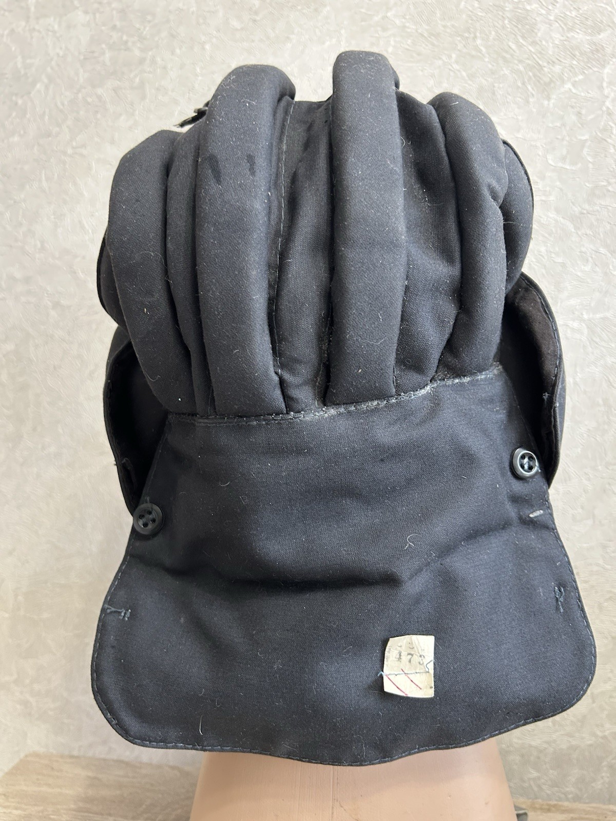 Helmet Tankman Original Vintage Soviet USSR Tankman Peaked cap Tankman.