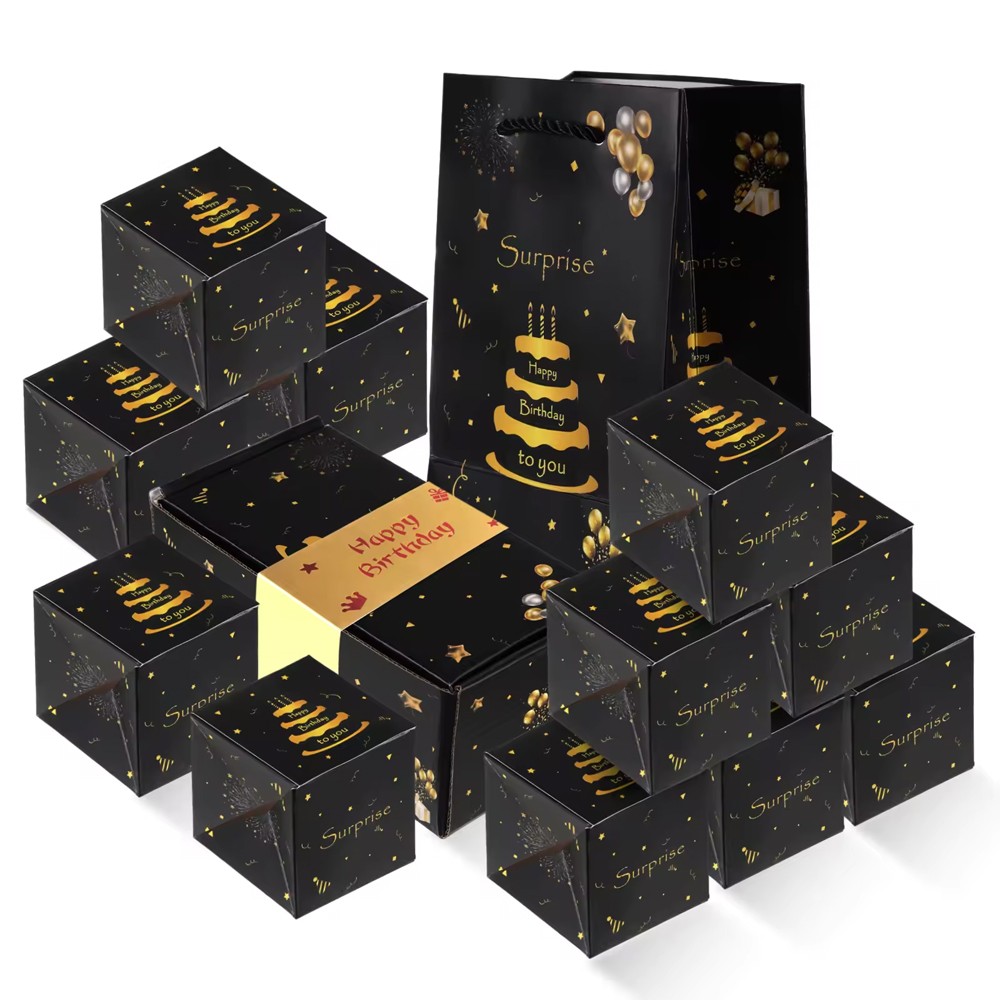 Premium Pop Up Surprise Cash Explosion Gift Box Luxury Money Box Birthday