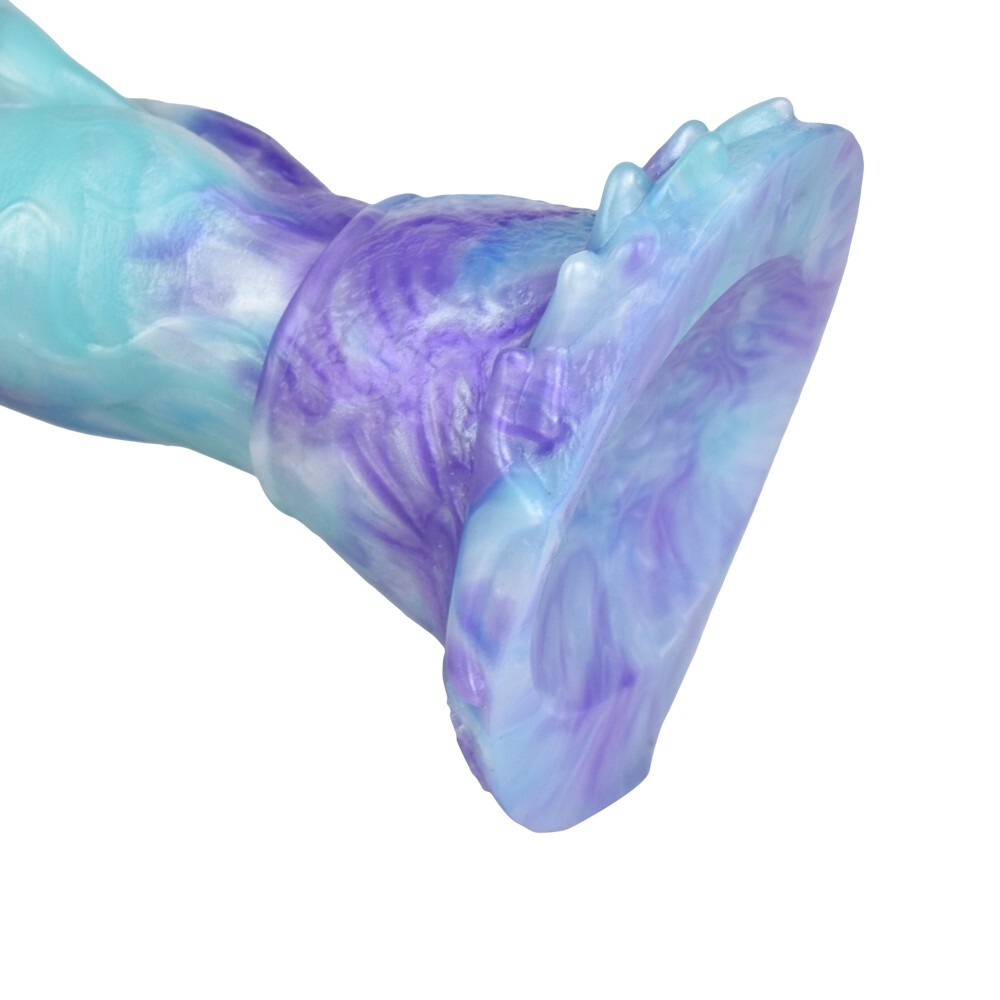 Soft Silicone Fantasy Dildo Realistic Dragon Penis Big Knot Butt Plug Sex Toys