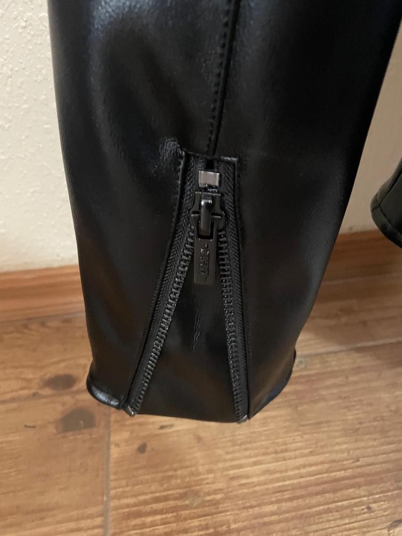 2026 NFL Super Bowl LX San Francisco Moto Leather Jacket Pro Standard Size XL