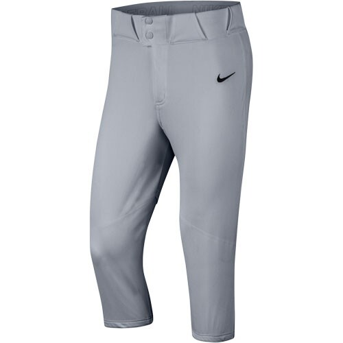 NIKE MENS VAPOR SELECT BASEBALL PANTS HIGH PIPED GRAY SIZE MEDIUM NWT