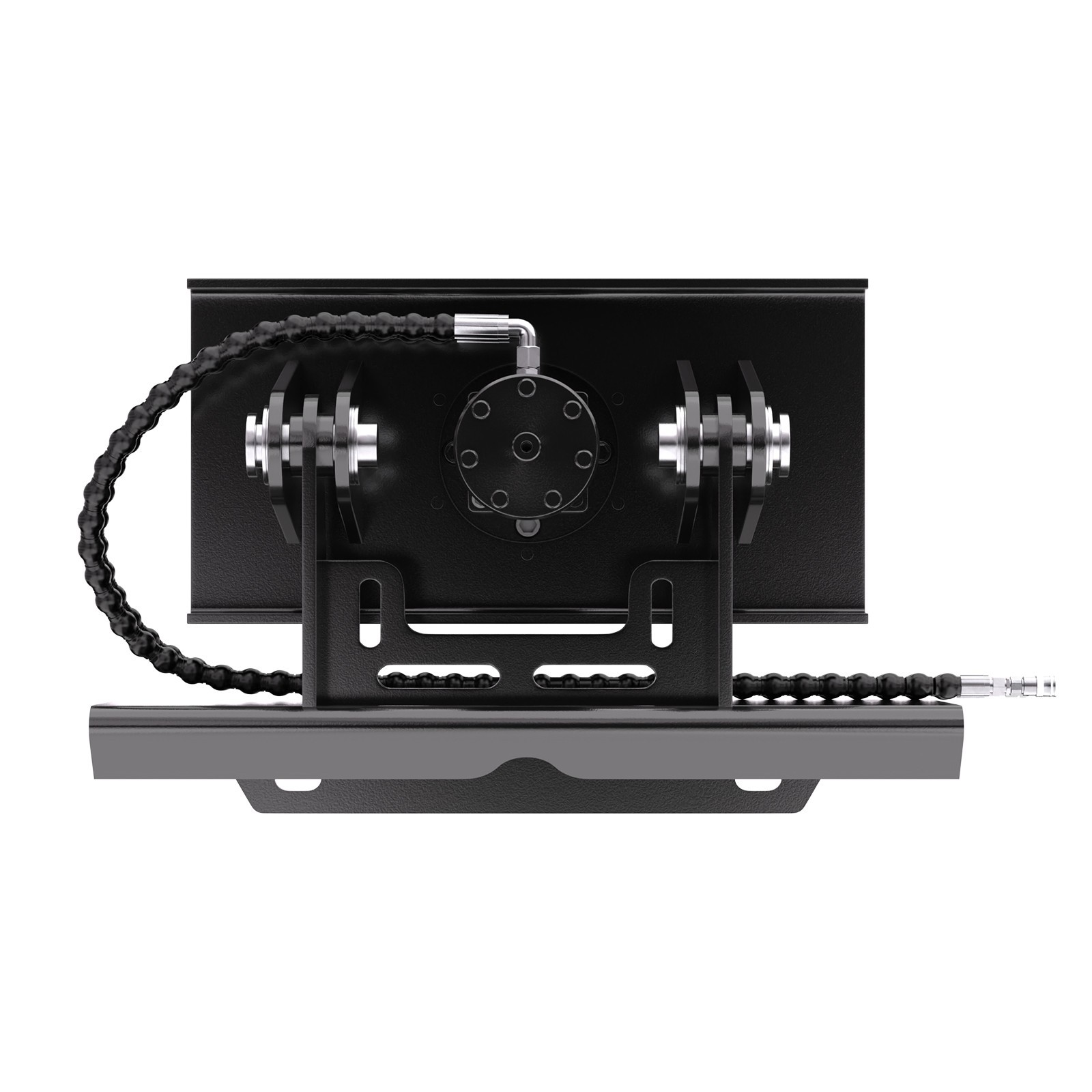 Hydraulic Auger Post Hole Drill Attachment for Mini Skid Steer