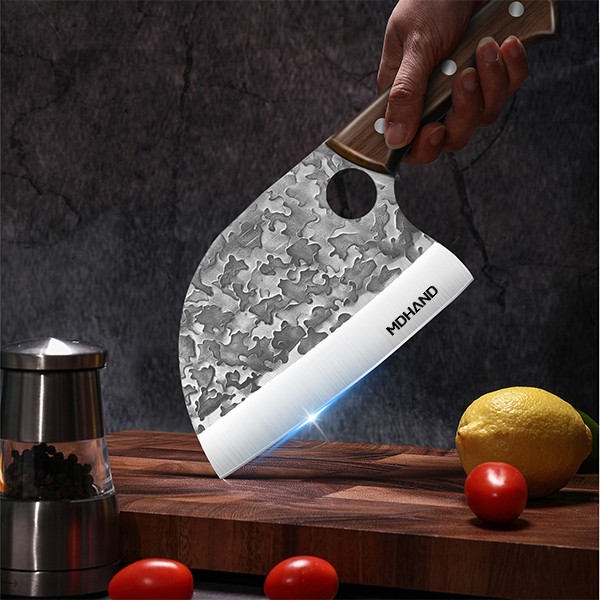 14PCS Handmade HAND FORGED DAMASCUS STEEL CHEF KNIFE Set Kitchen Knives Butcher