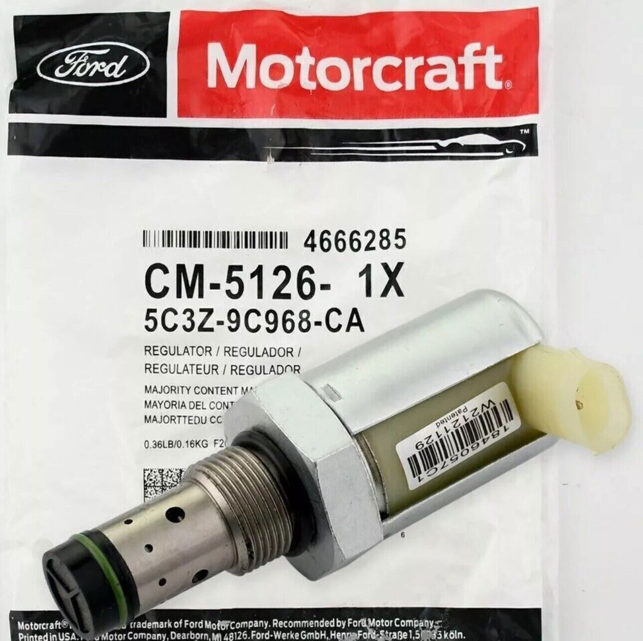 OEM Motorcraft IPR Injection Pressure Regulator Valve for 03-10 6.0L Powerstroke