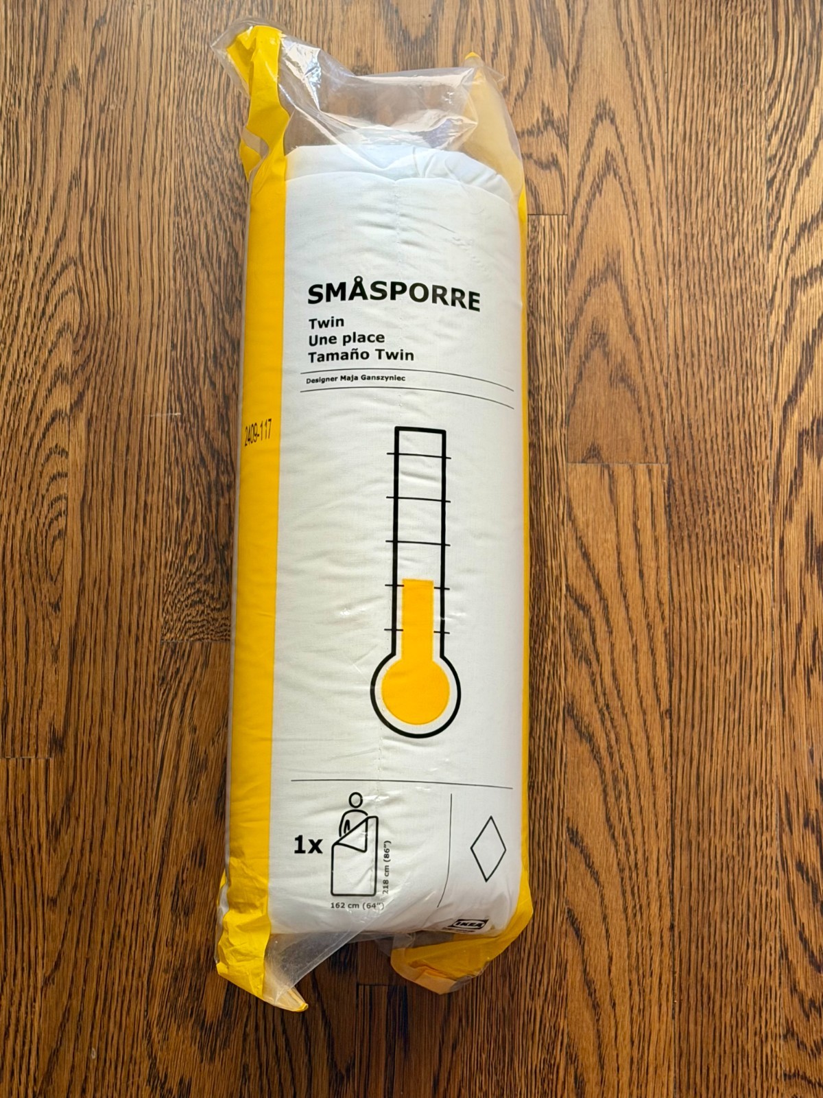 IKEA Smasporre Duvet Insert, light warm, Twin, BRAND NEW