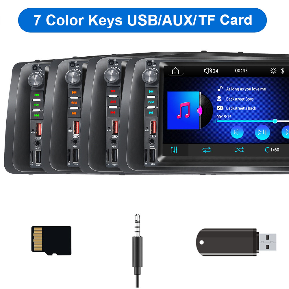 7" Apple Carplay For Toyota Corolla 2003-2008 Android Auto Car Stereo Radio GPS
