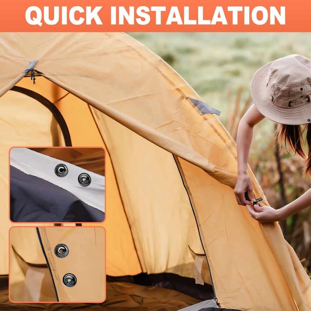 305x Heavy Duty Snap Fastener Tool Kit Boat Cover Metal Snaps Canvas Sewing Tarp