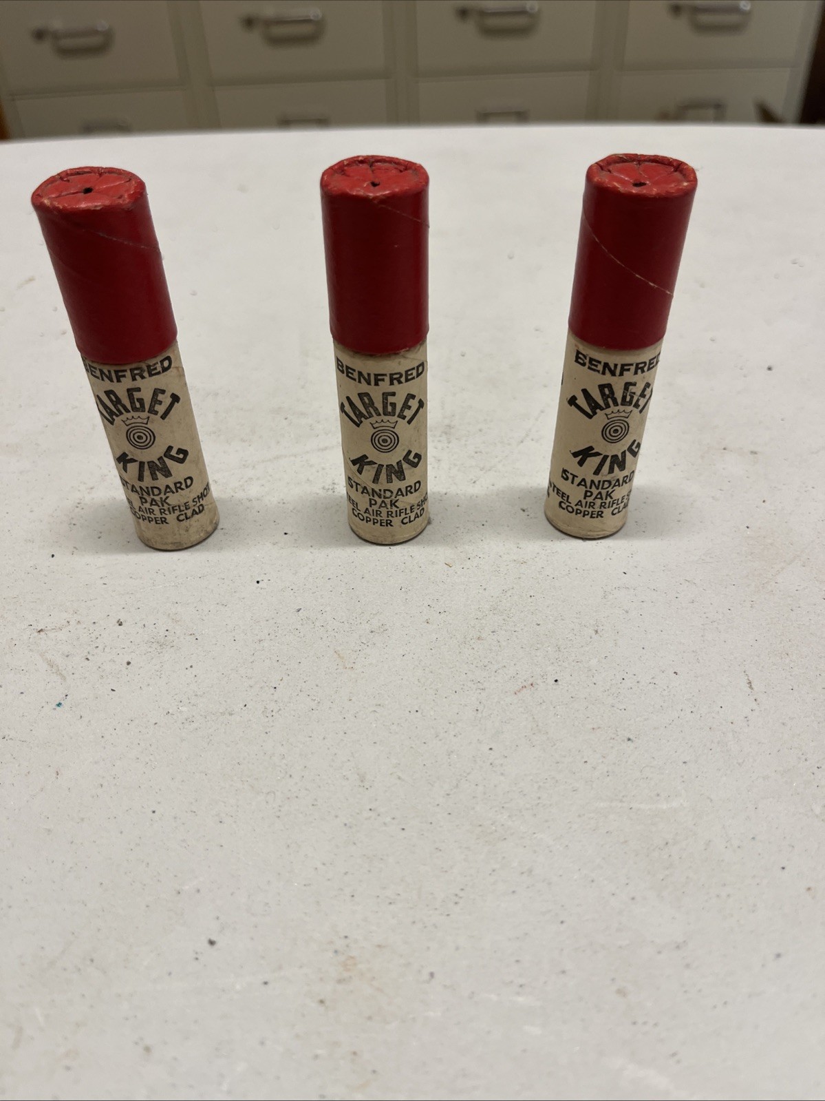Vintage Benfred Target King BBs. Lot Of 3.  L4-27