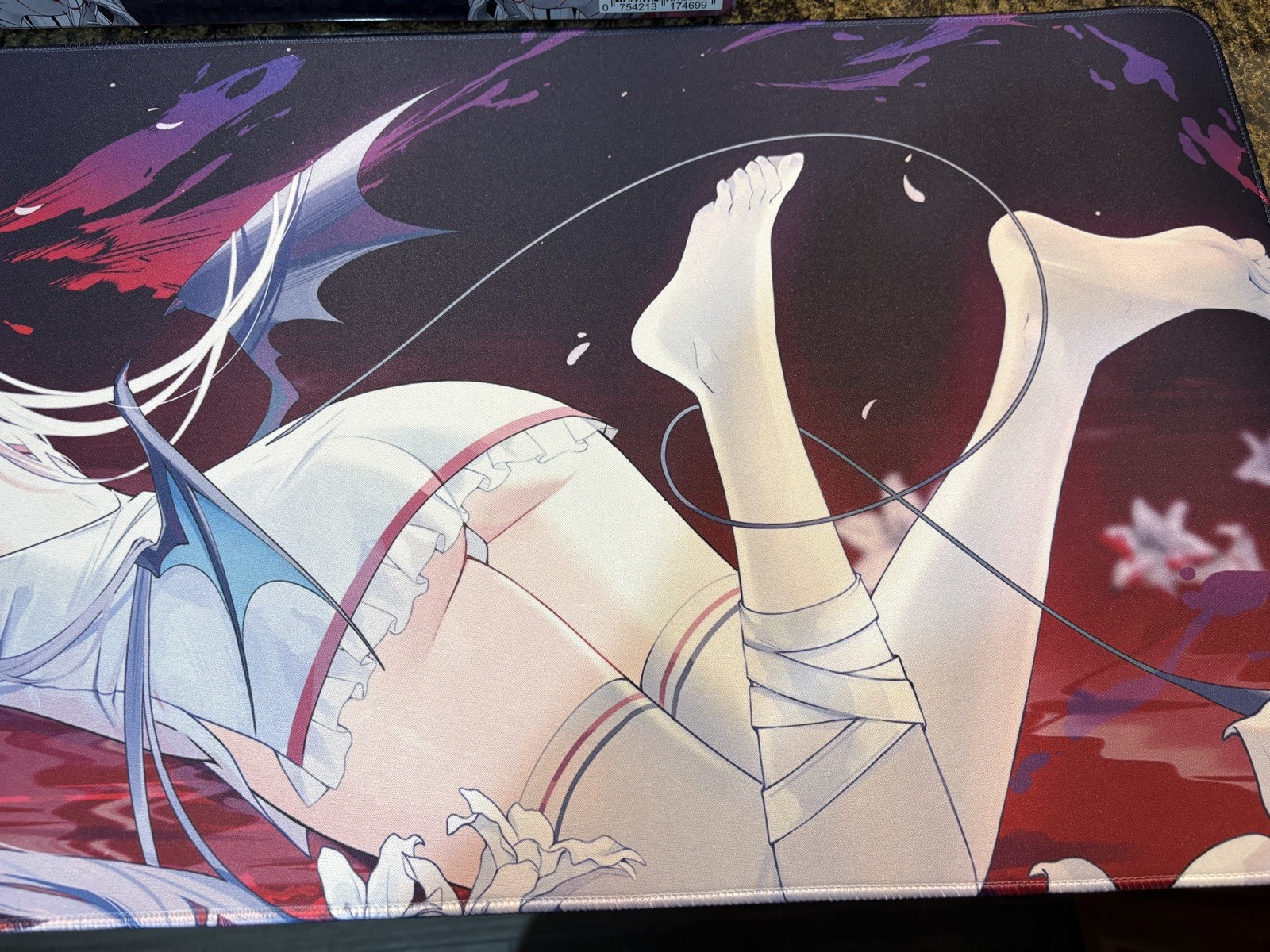 Gamersupps GG Waifu Cups x Vei: Bloodlust Mousepad Deskmat New