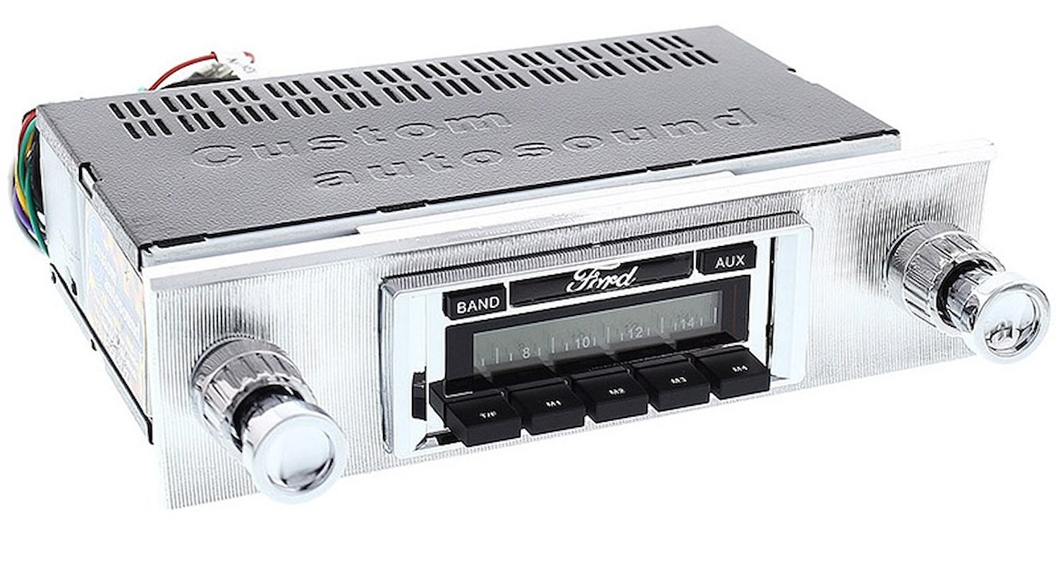 JEGS Classic 230 Series Radio for 1957-1958 Ford Courier, Fairlane, Ranchero,