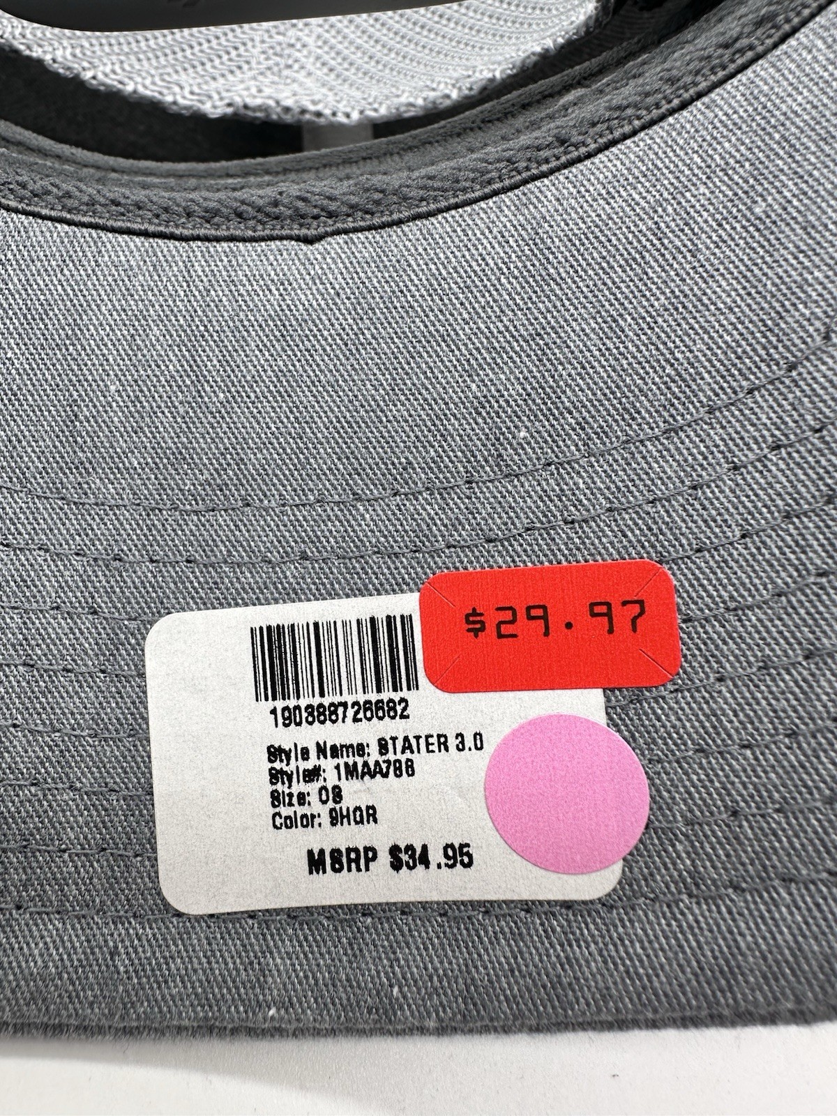 NEW Travis Mathew Stater 3.0 California Bear Snapback Hat Gray Flexfit Golf Hat