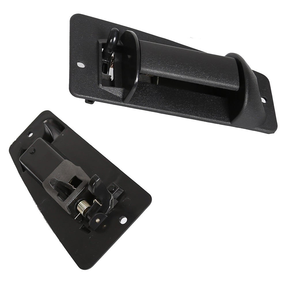 Pair Rear Outside Door Handle for 99-07 Chevy Silverado GMC Sierra Extended Cab