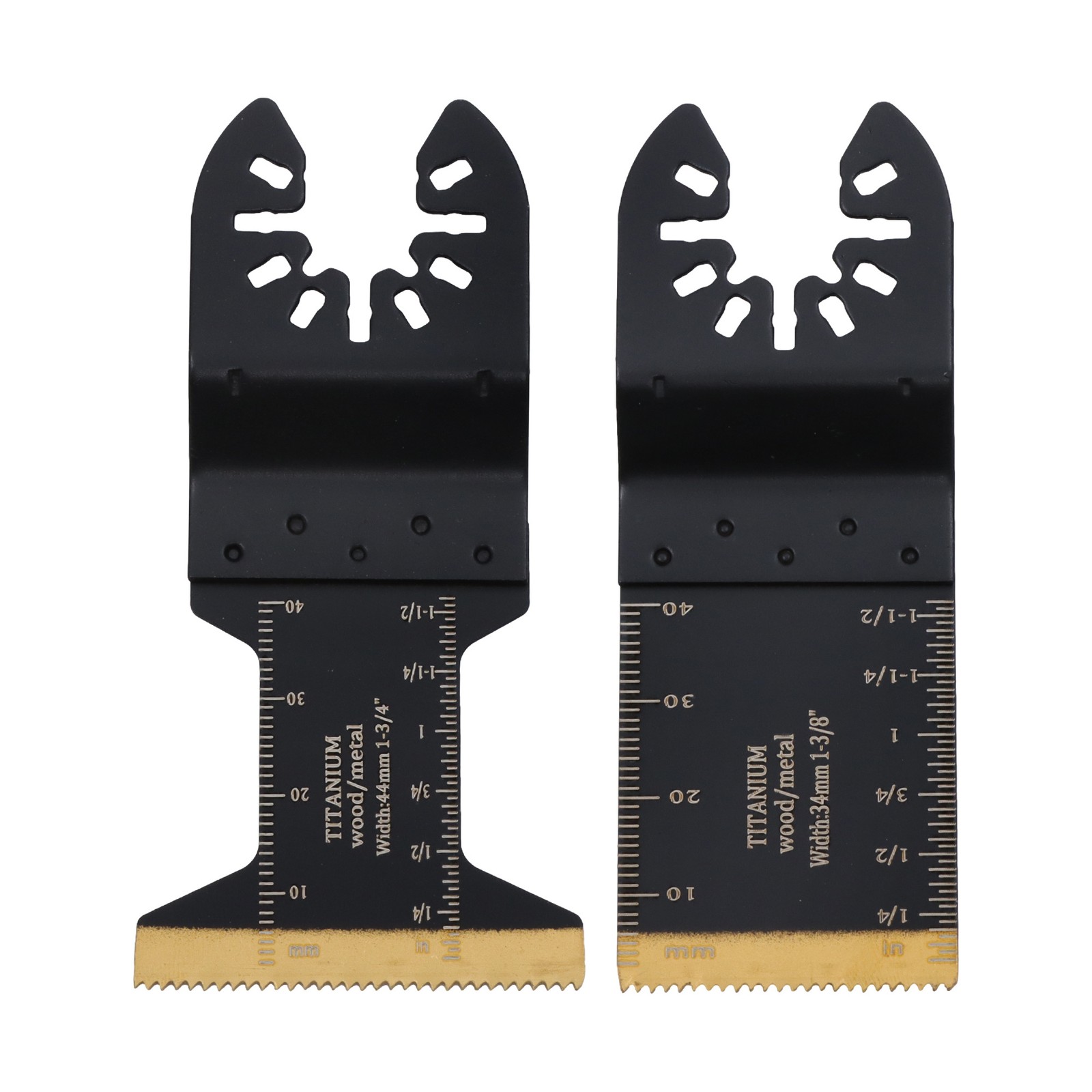 30Pcs Oscillating Tool Blades Titanium Multi Tool Blades for Metal Wood Plastic