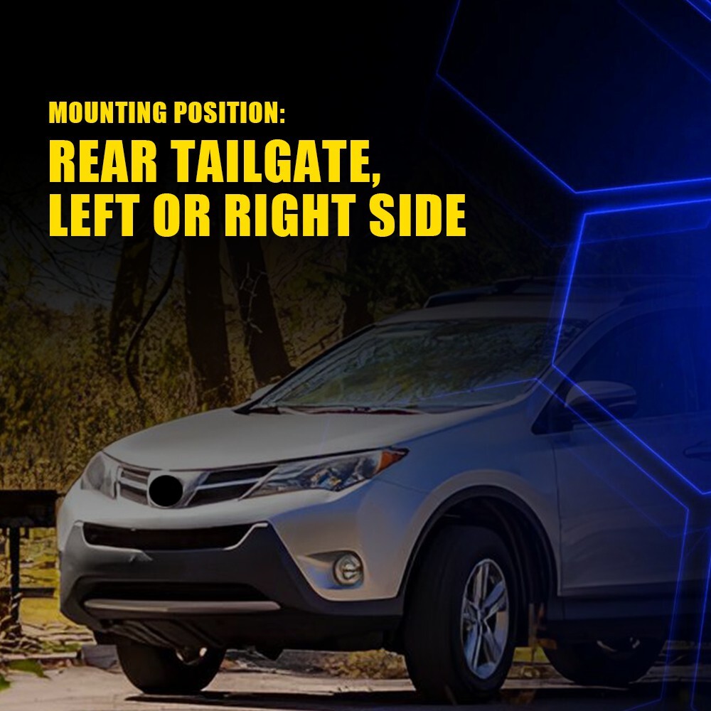 2x Rear Door Liftgate Hinge (Left & Right) 68810-0R010 For Toyota RAV4 2013-18