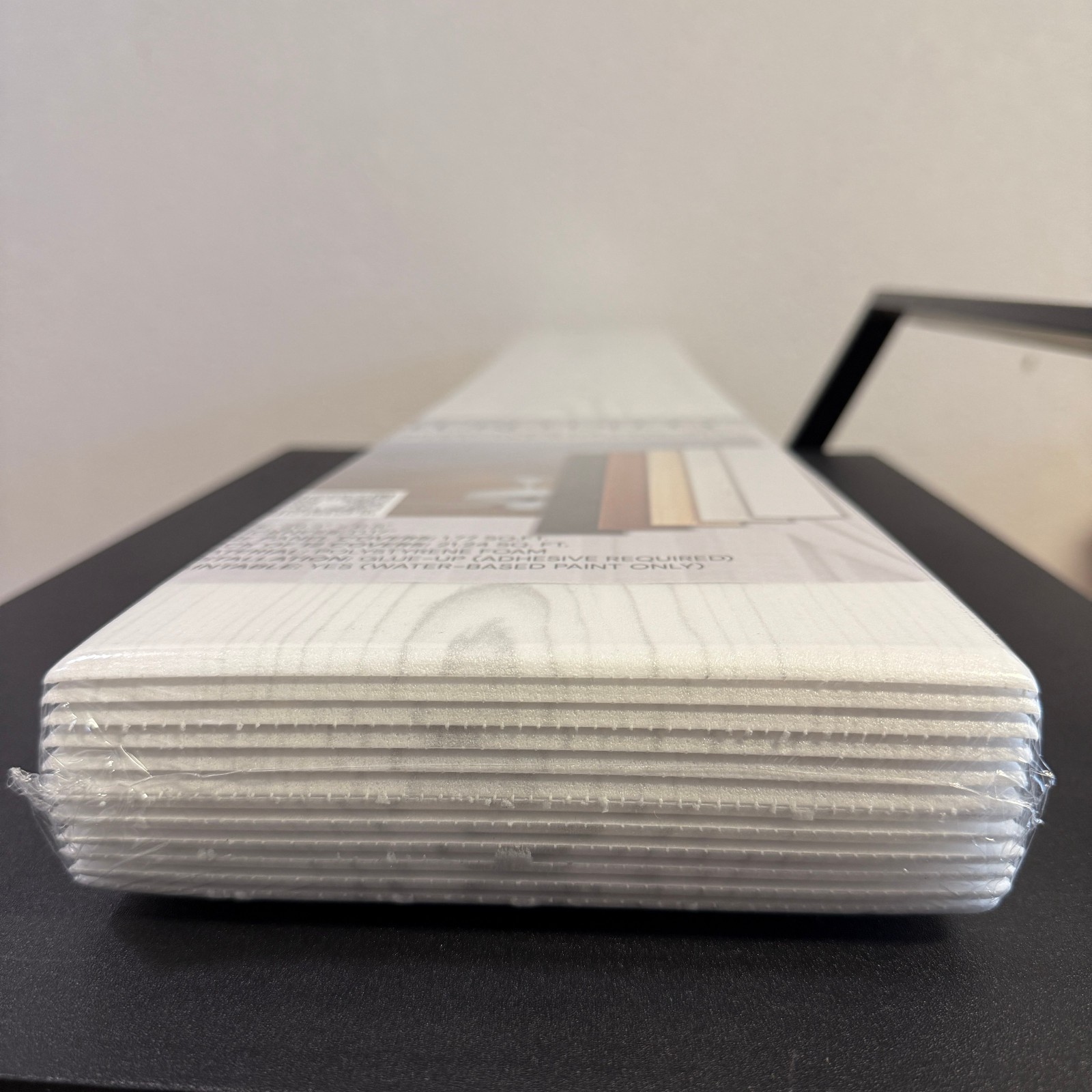 Styrofoam Ceiling planks bead board style - Glue up on popcorn. Pack of 120 pcs