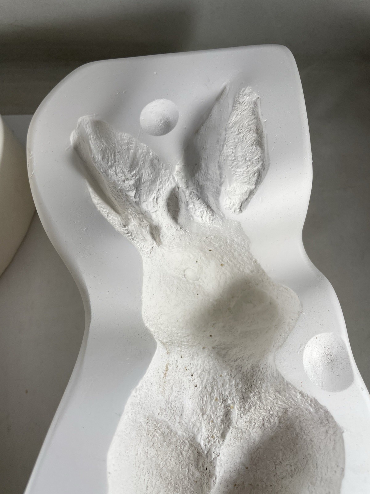 Nowell’s Inc 1996 Ceramic Slip Mold Bunny Rabbit NM-2105