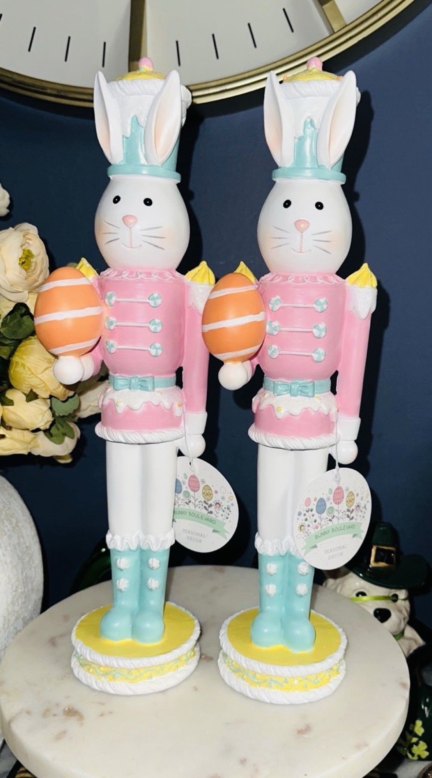 🐰NWT Bunny Boulevard Easter Bunny Nutcracker Set