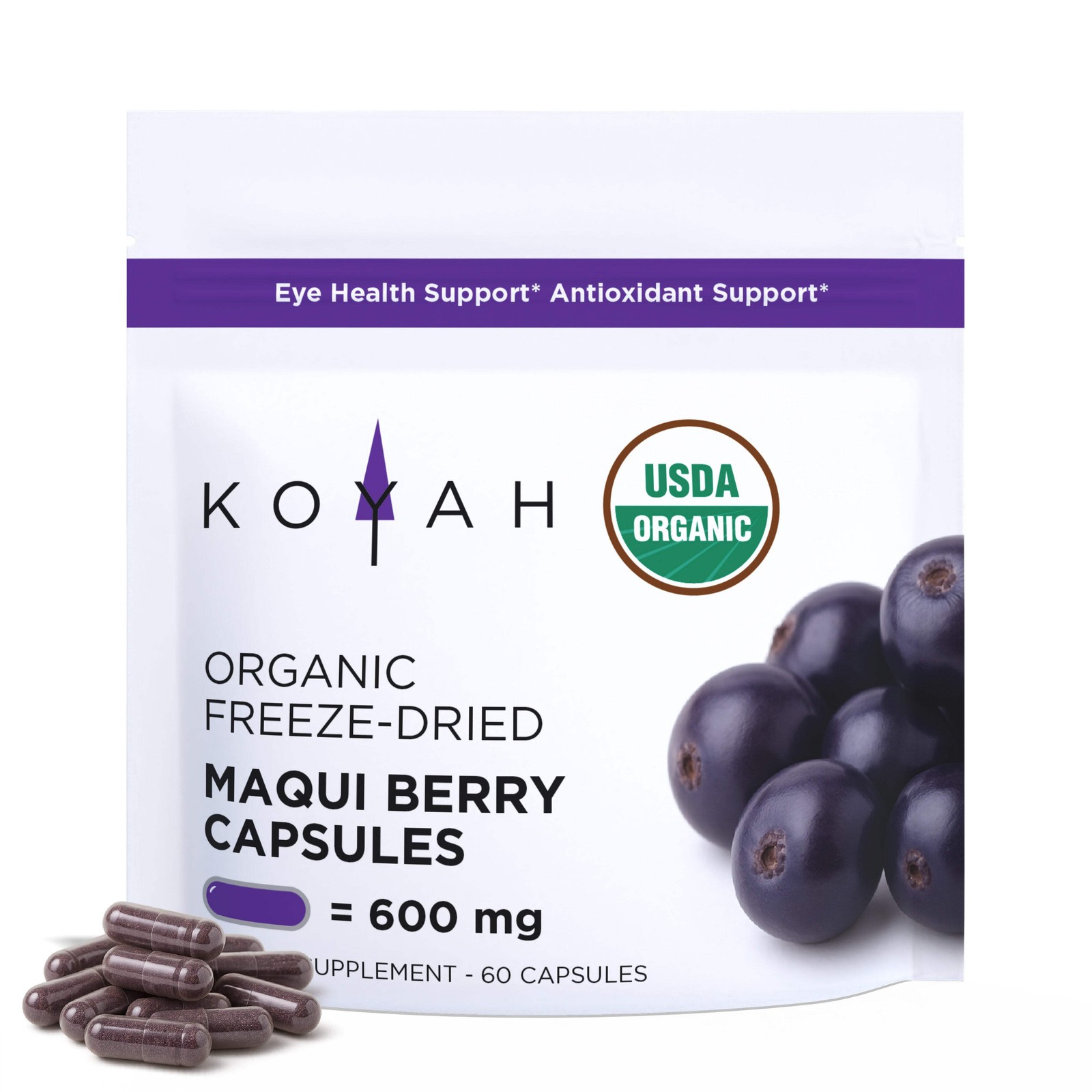 Organic Maqui Berry Capsules
