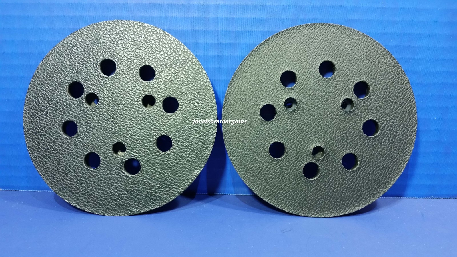 Makita 743056-7 743082-6 Aftermarket 5" 8 Hole PSA Adhesive Back Sander Pad 2 PK