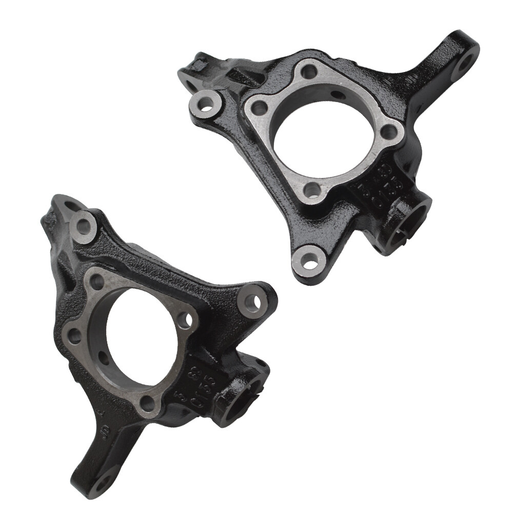 2x Steering Spindle Knuckles Front For Subaru Legacy Sedan & Wagon 2005-2014