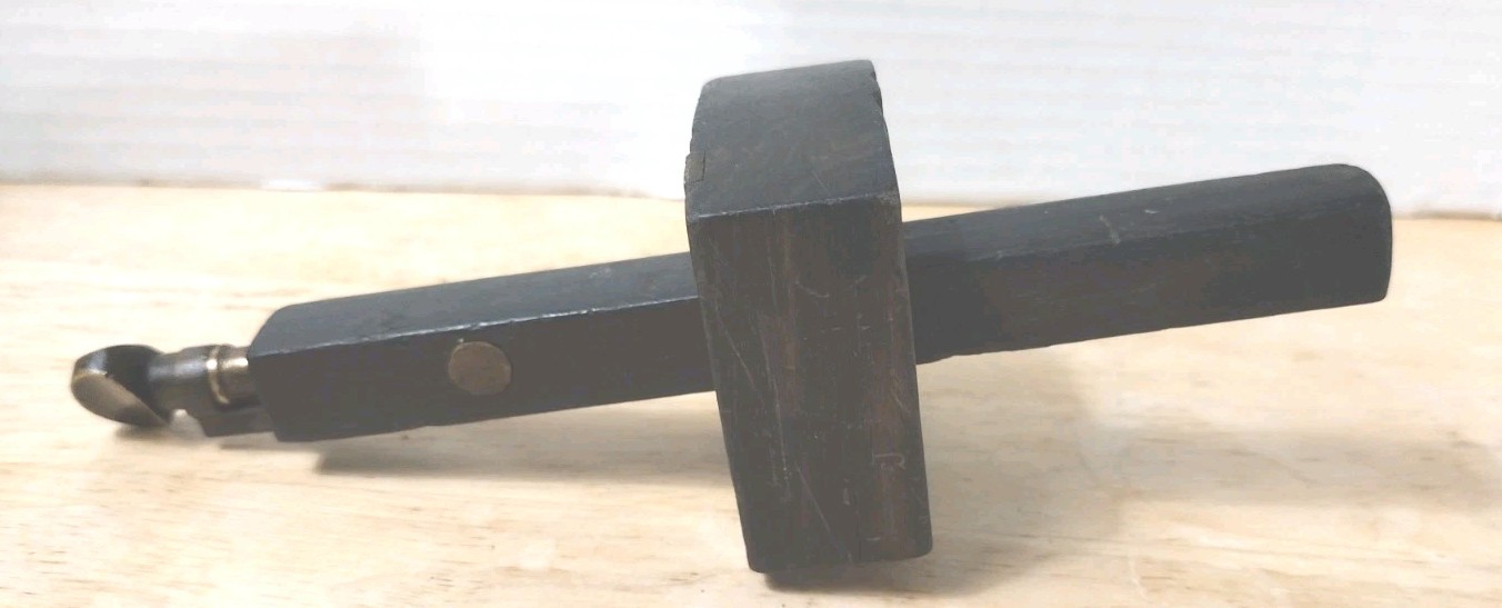 Antique MARPLES & SONS SHEFFIELD ROSEWOOD/BRASS MORTISE GAUGE- Hand Tool-Marking