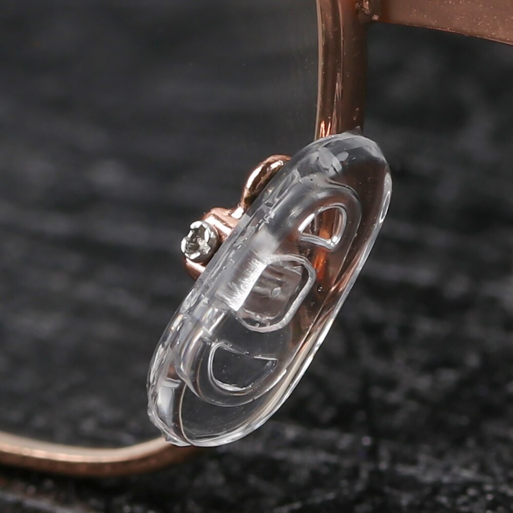 8 Eyeglass Nose Pads +8 Screw-in Glasses Repair Kit + 1 Screwdriver Tool Sets