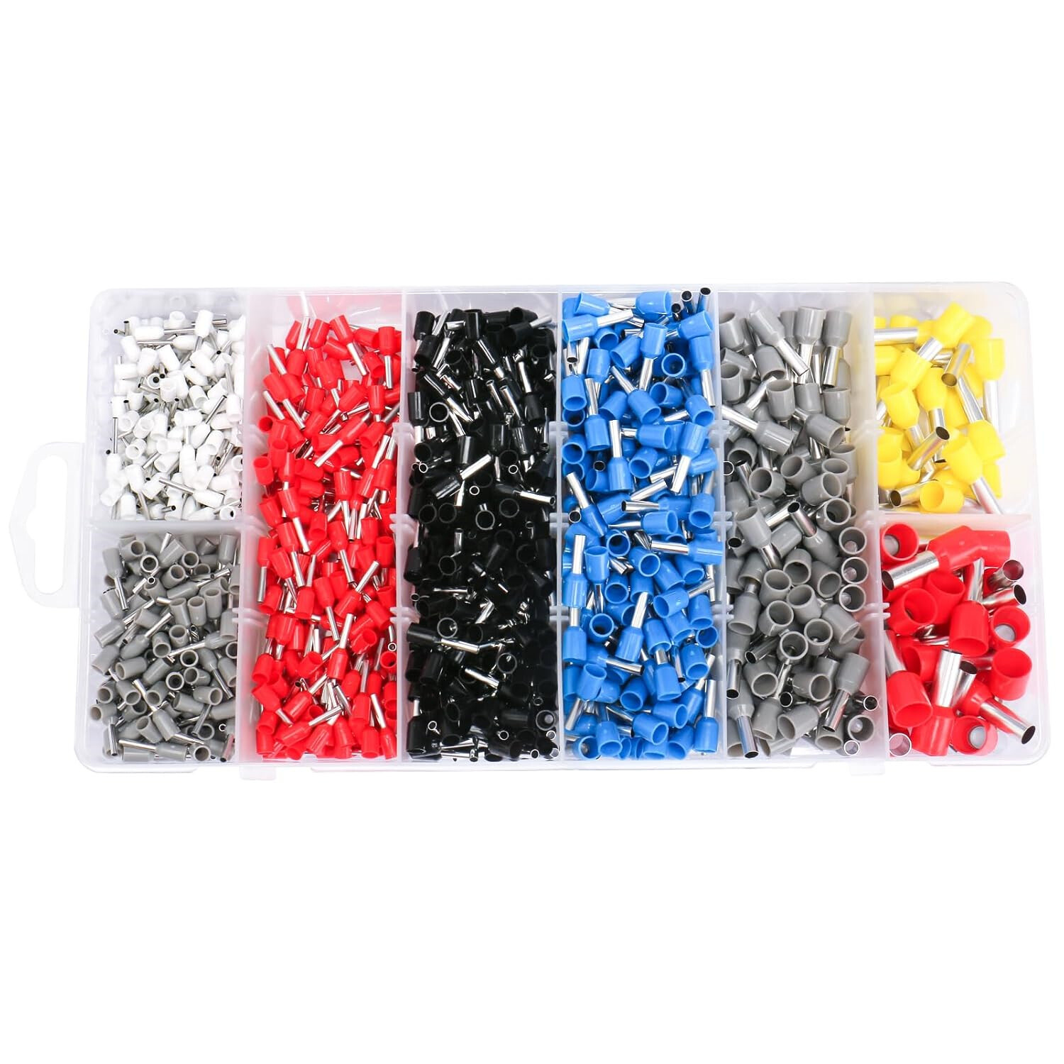1400PCS Cable Wire Cord Pin End Bootlace Ferrule Terminals Crimp Connectors Kit