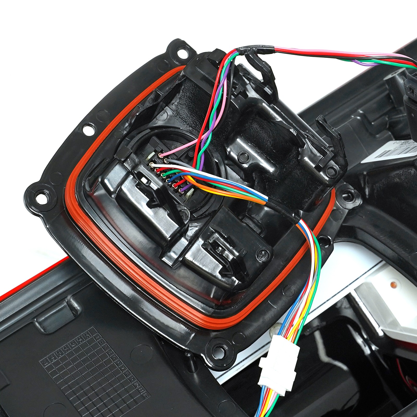 For 2023-2026 Ford F-250 Super Duty Halogen Upgrade LED Tail Light W/ BSD Pair