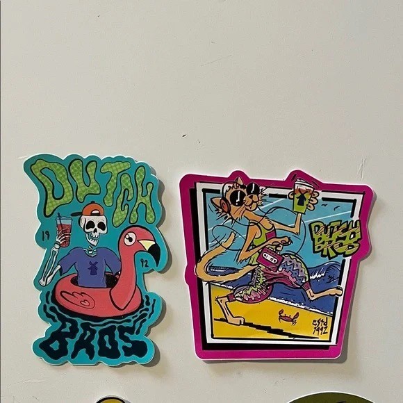 Dutch Bros Stickers Lot of 6