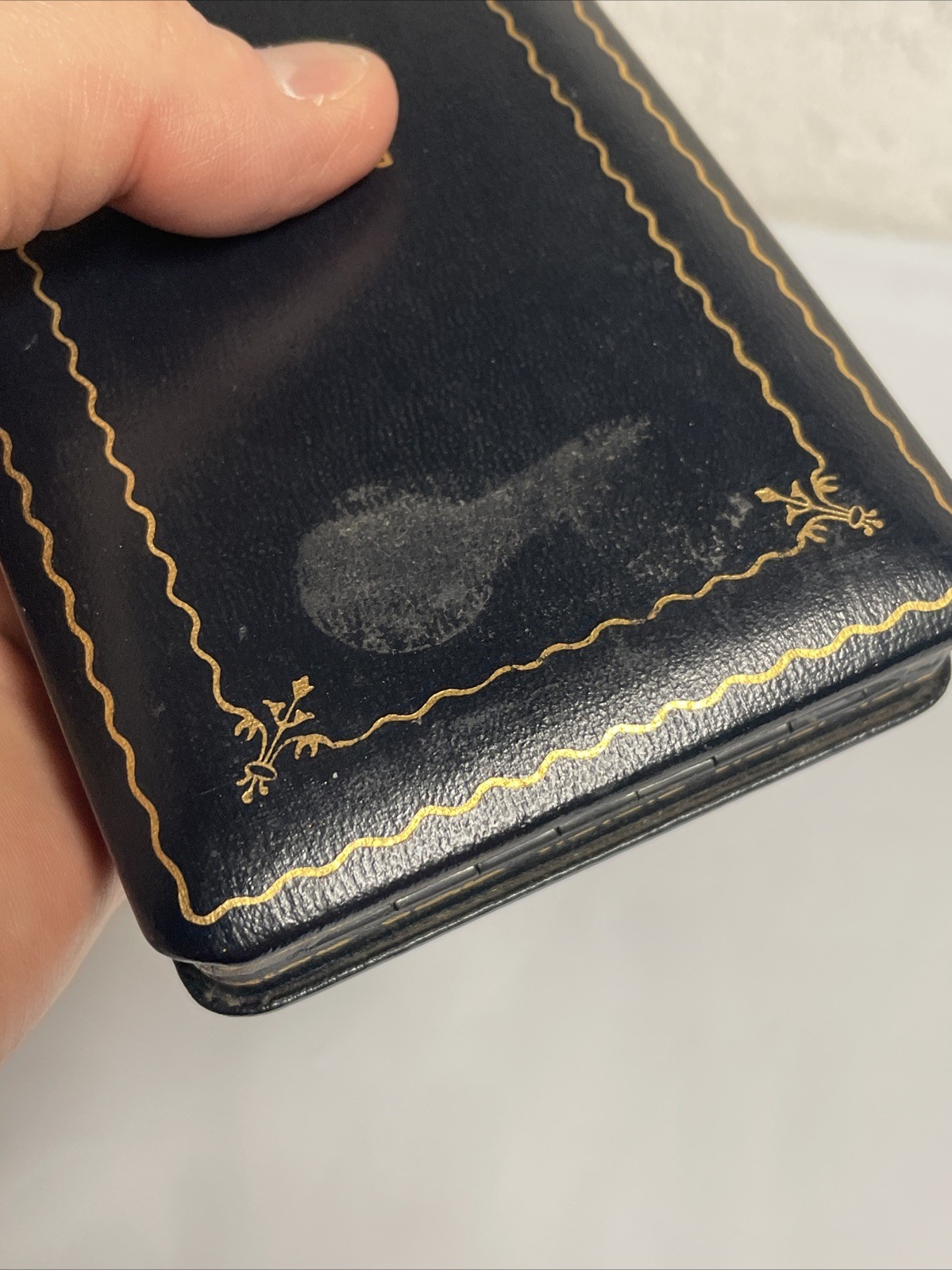 Vtg WWII–Vietnam US Medal Presentation Case Box Only Empty Coffin