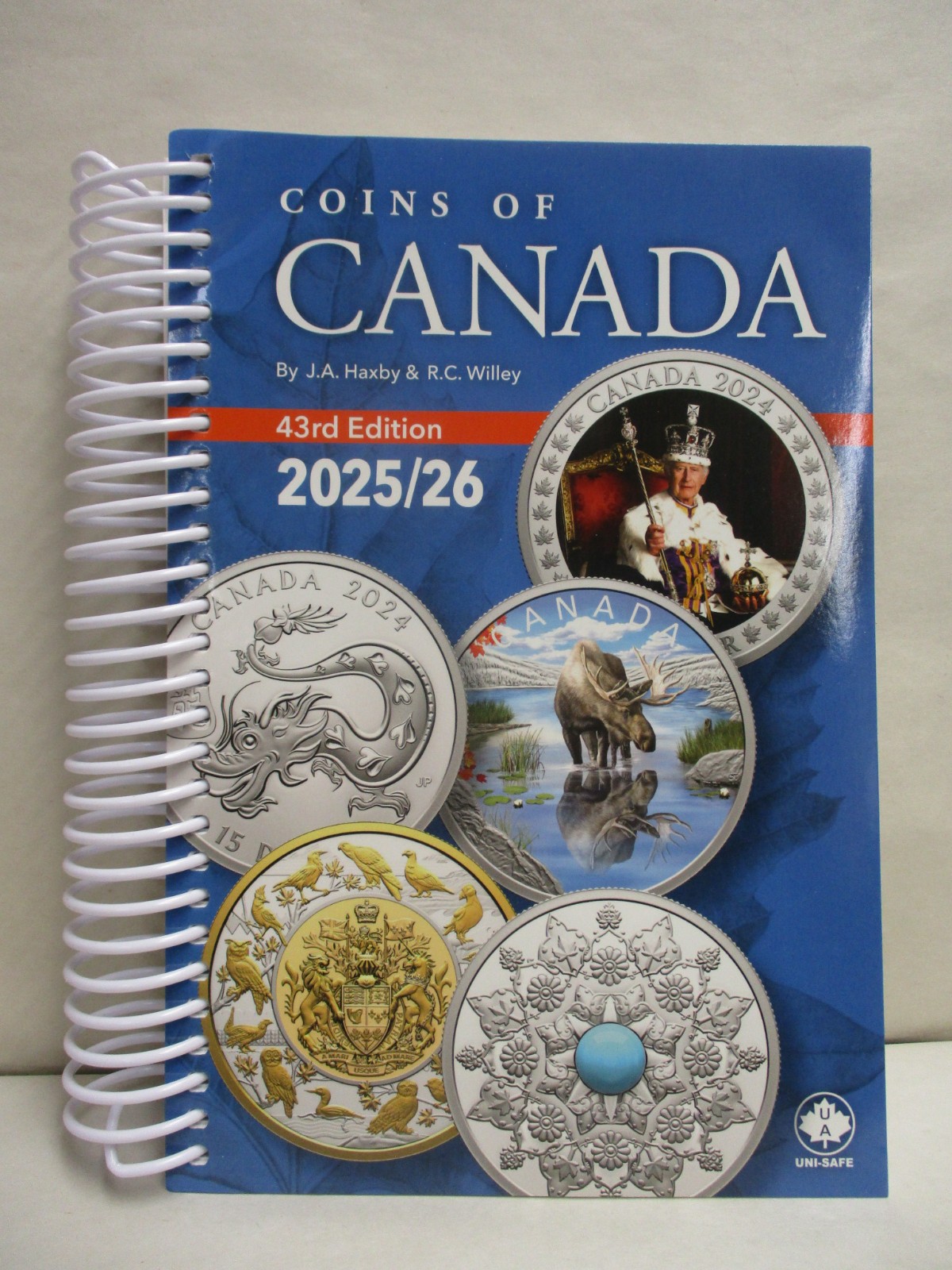 2025 2026 Coins of Canada 43rd Edition by J.A. Haxby and R.C. Willey Value Guide