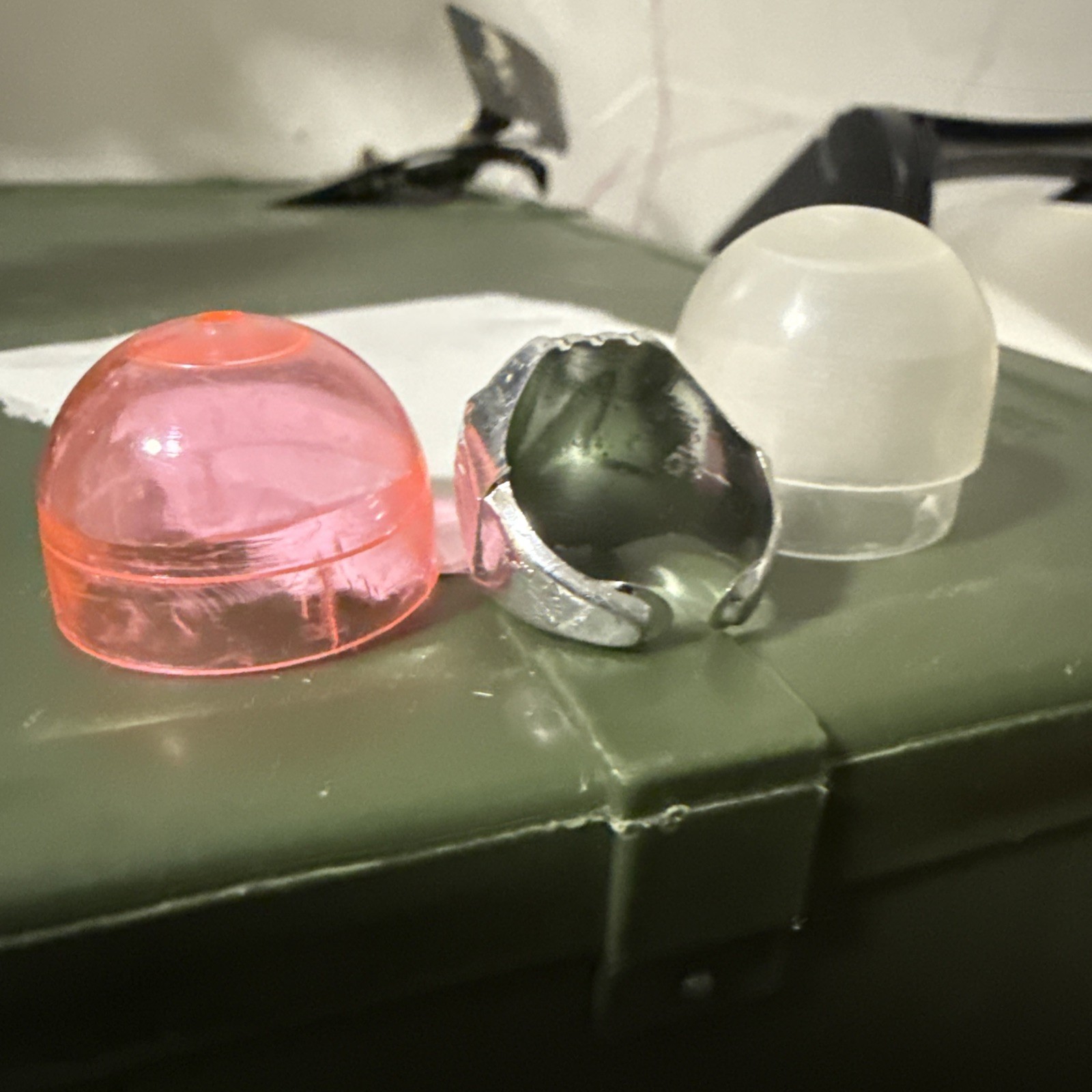 VTG 1960s Vari-Vue Joker Flicker Ring Batman K.G. Inc. N.Y. With OG Gumball Case