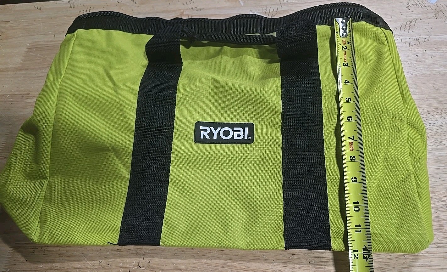 Ryobi Contractor Canvas Tool Bag PACK OF 2 BAGS- Genuine 18"x12"x10"