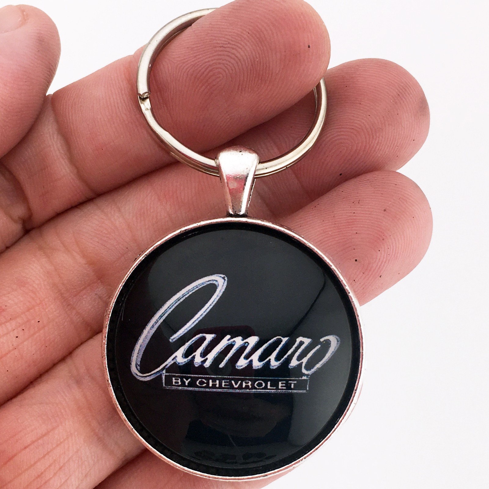 Vintage 1968-1969 Chevrolet Camaro Header Emblem Badge 1.2" Diameter Keychain