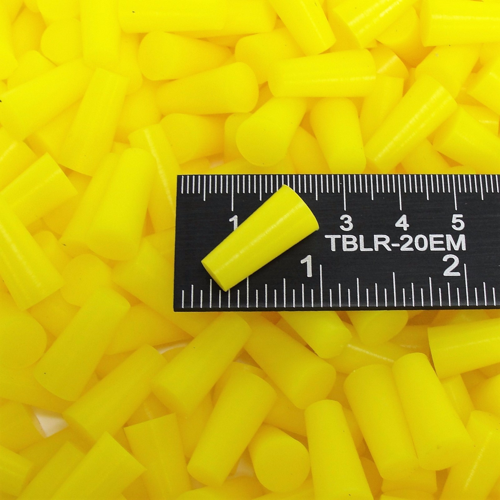 High Temp Masking Supply .250" x .375" STP104 Silicone Rubber Plugs - 50 Pack