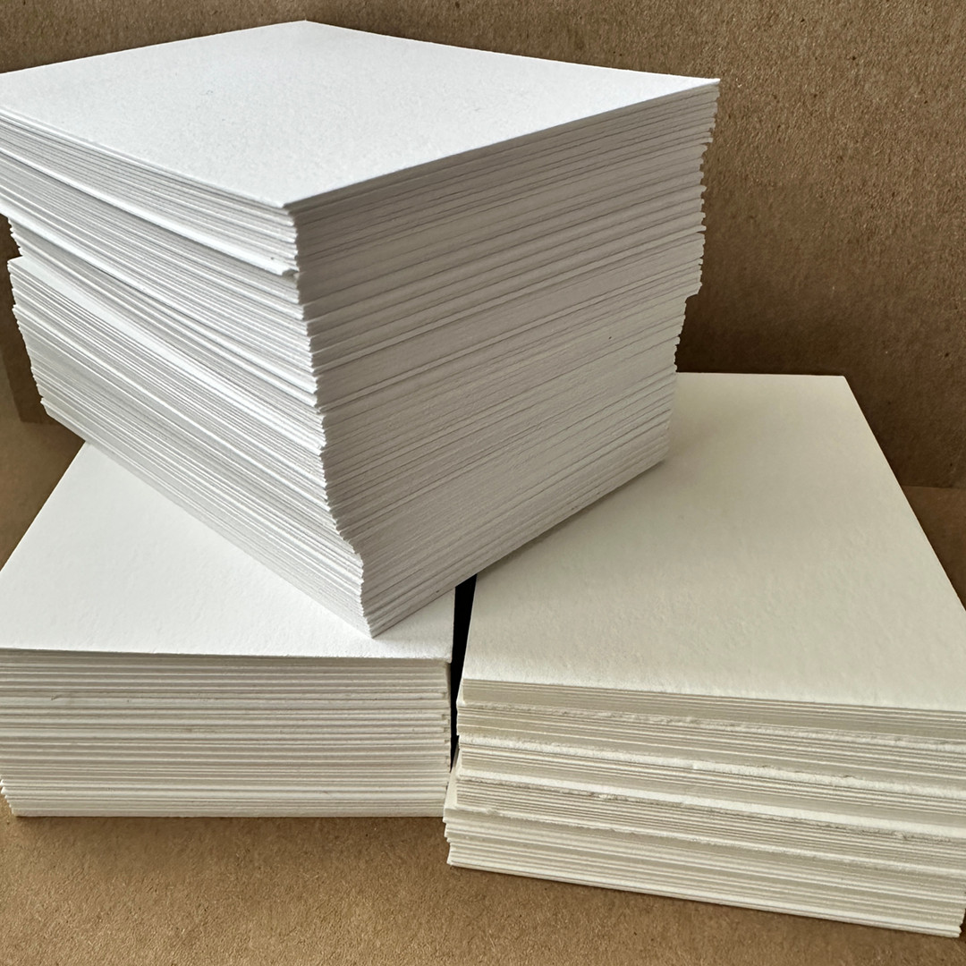 ACEO Blank Paper Pack- 400 cards, 100% Cotton, Bright White, 2.5x3.5 inches