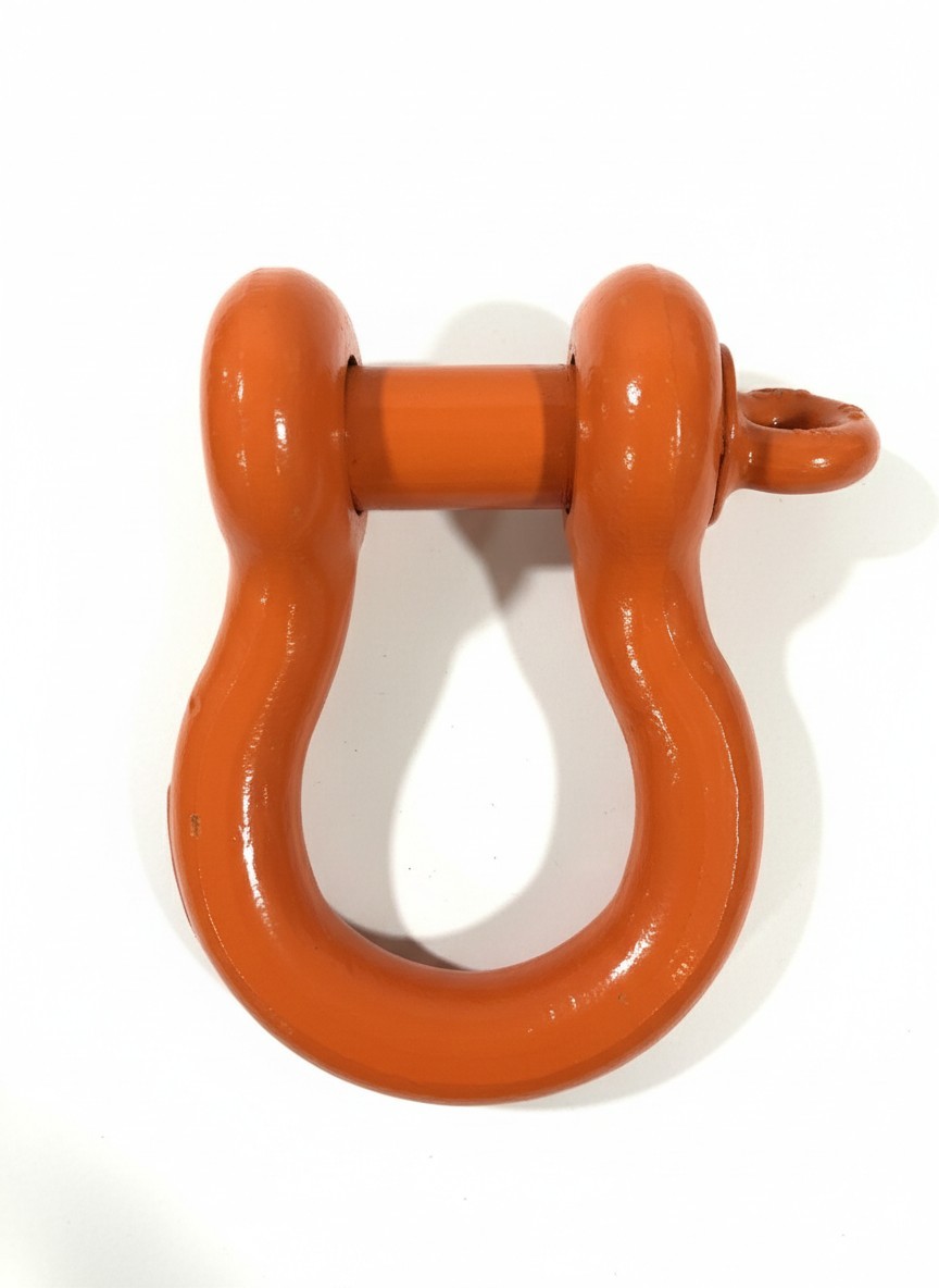 Columbus McKinnon 14 Ton Carbon, 1-1/4" Shackle w/Screw Pin Anchor - M656P