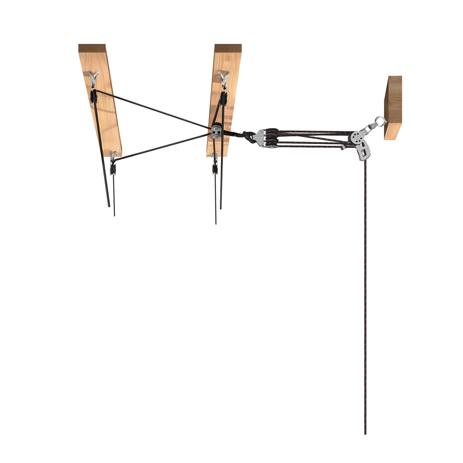 VEVOR Hard Top Remover Lift Hardtop Removal Roof Hoist Anti-Drop System for Jeep