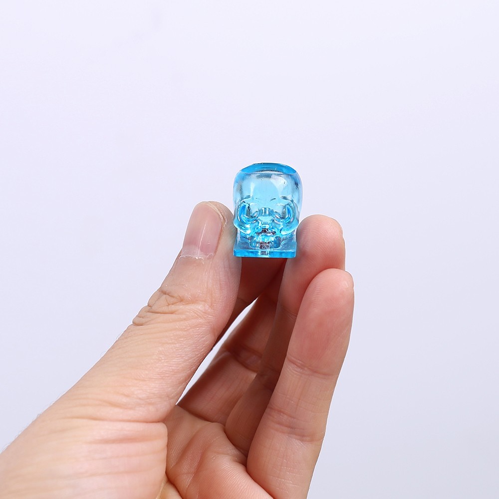 50/200PCS Spark Mix Color Assorted Tattoo Disposable Transparent Skull Ink Caps