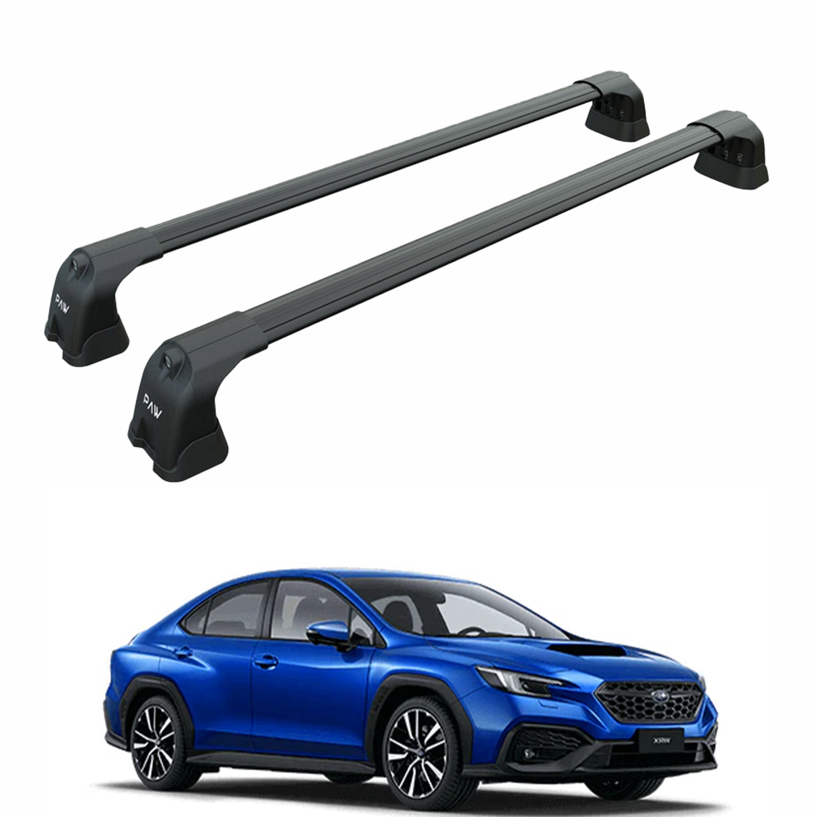 For Subaru WRX (2019-2026) Roof Rack Cross Bar Fix Point, Black