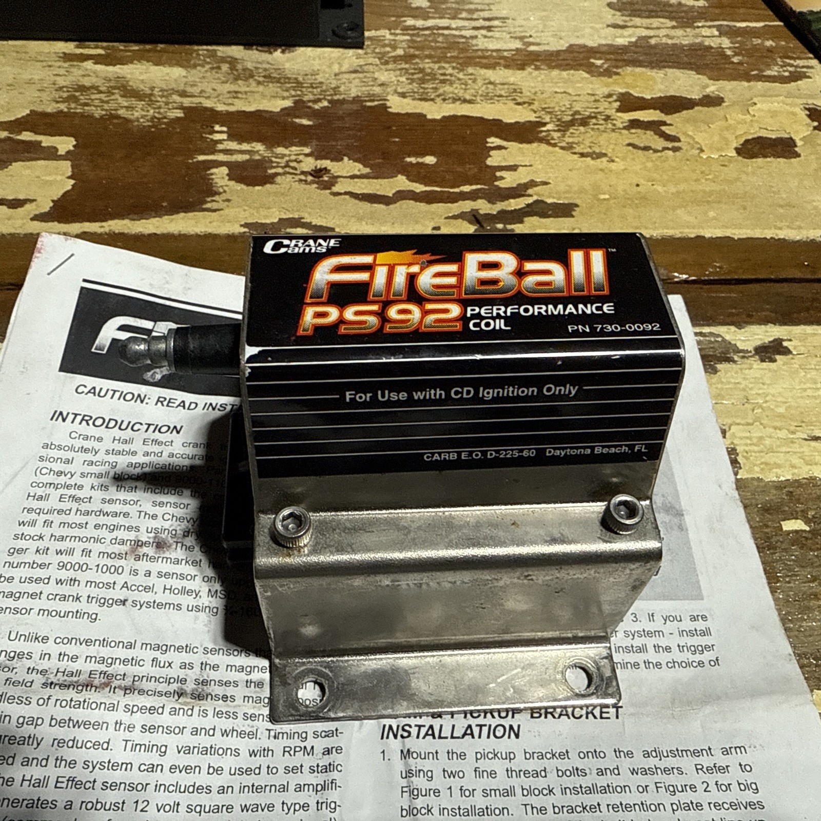 Crane HI-7 Ignition system includes Fireball PS92 Coil and Pro DEC9500 Control