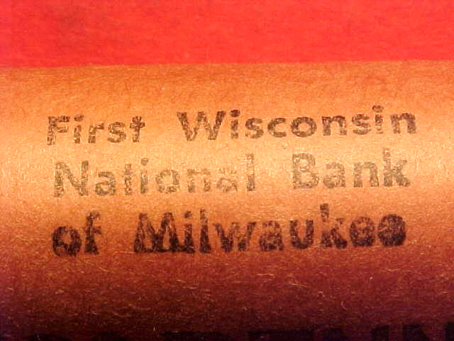 1943-D OBW ORIGINAL BANK WRAPPED ROLL BU UNCIRCULATED LINCOLN WHEAT CENT PENNIES