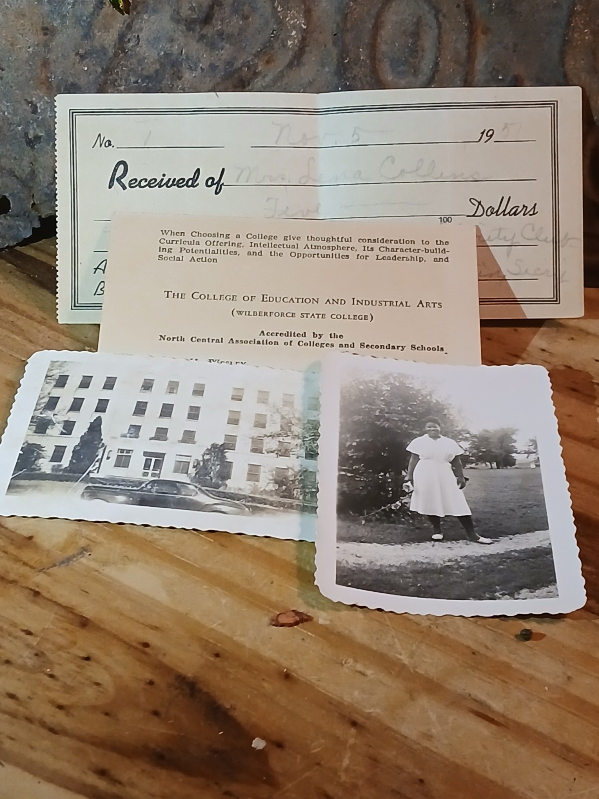 Hbcu College*1951*LINCOLN UNIVERSITY & WILBERFORCE STATE COLLEGE LOT 4