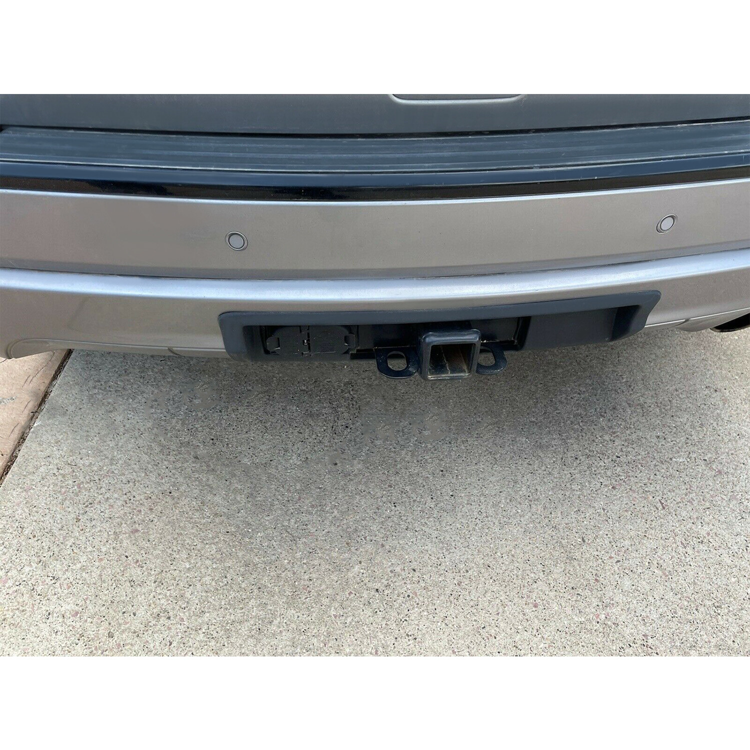 For 2011-2022 Jeep Grand Cherokee Steel Rear Trailer Hitch Receiver Hitch Bezel