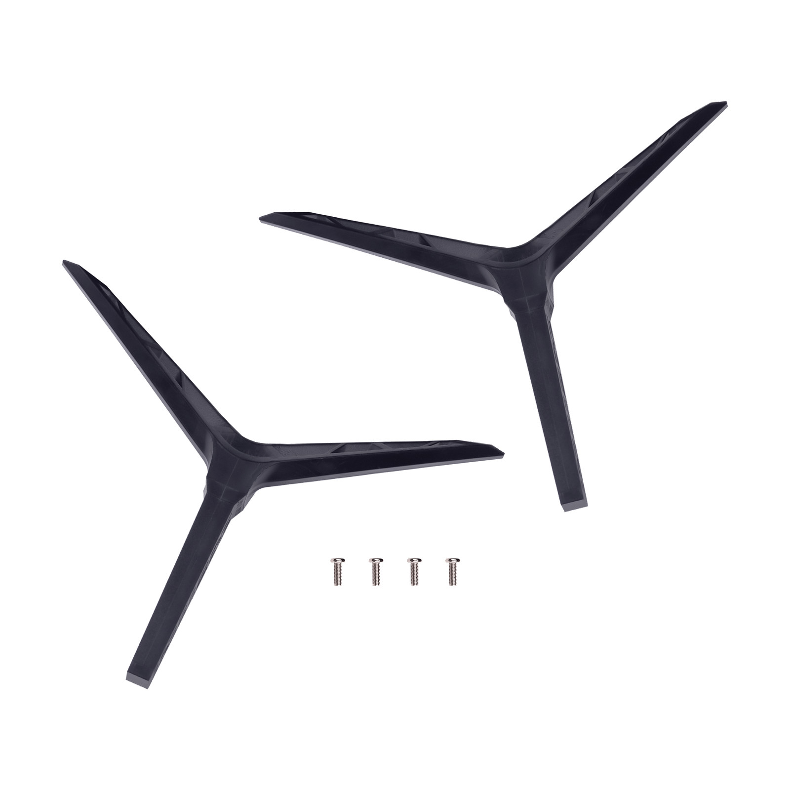 Black TV Base Stand Legs Feets w/ Screw For VIZIO TV V405-H19 D40F-G9 40" Class