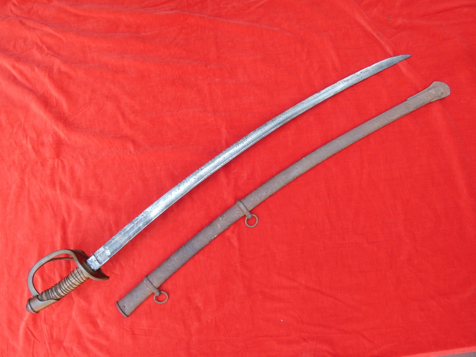 ANTIQUE AMERICAN M1840 WRIST BREAKER CAVALRY SABER CIVIL WAR sword dagger blade