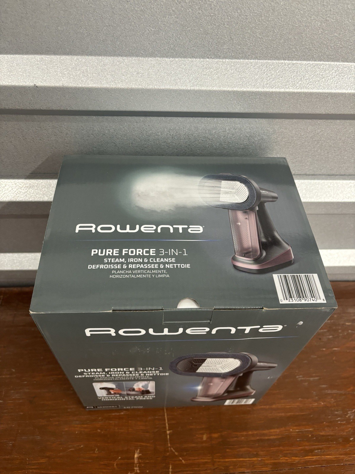 Rowenta Pure Force 3-in-1 Lightweight Steamer & Iron Brand New