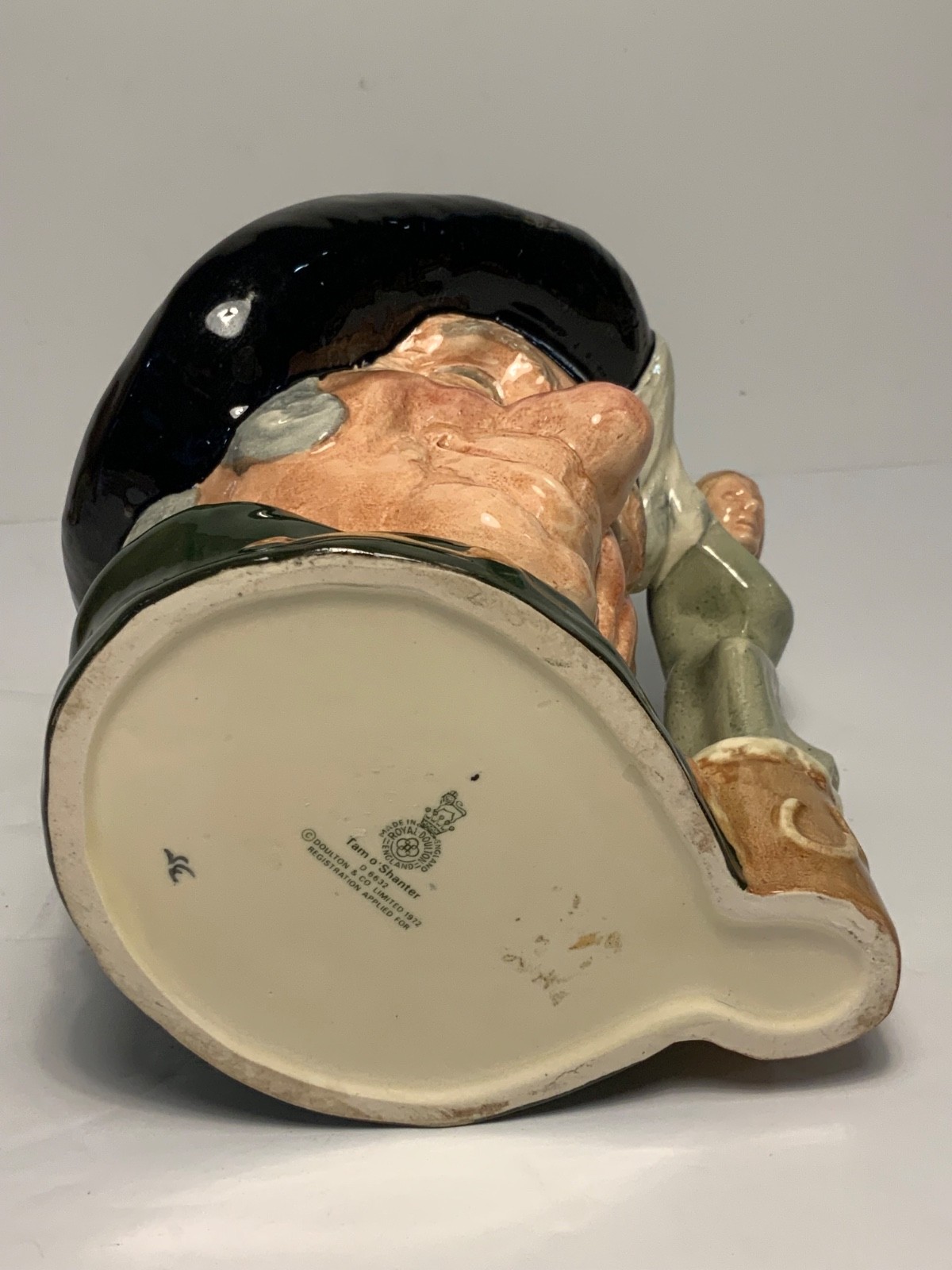 Vintage 1972 Royal Doulton Tam O' Shanter Toby Jug 7 in.