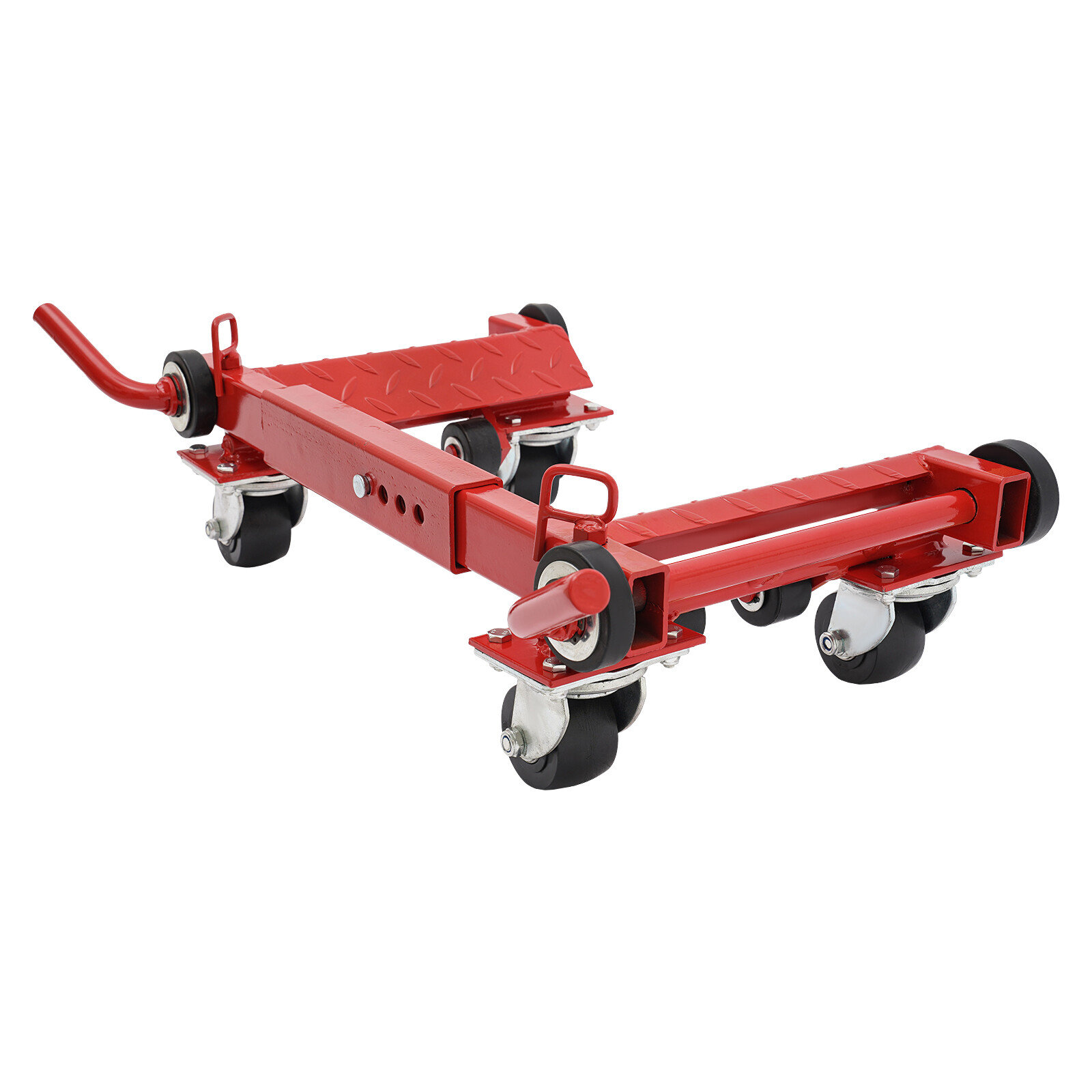 2200lbs Car Wheel Dolly Lever Wheel Dolly Vehicle Moving Dolly Jack Lift Tool